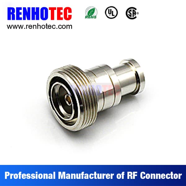 7_16 Straight Female Connector For 1_2_ Corrugated Cable